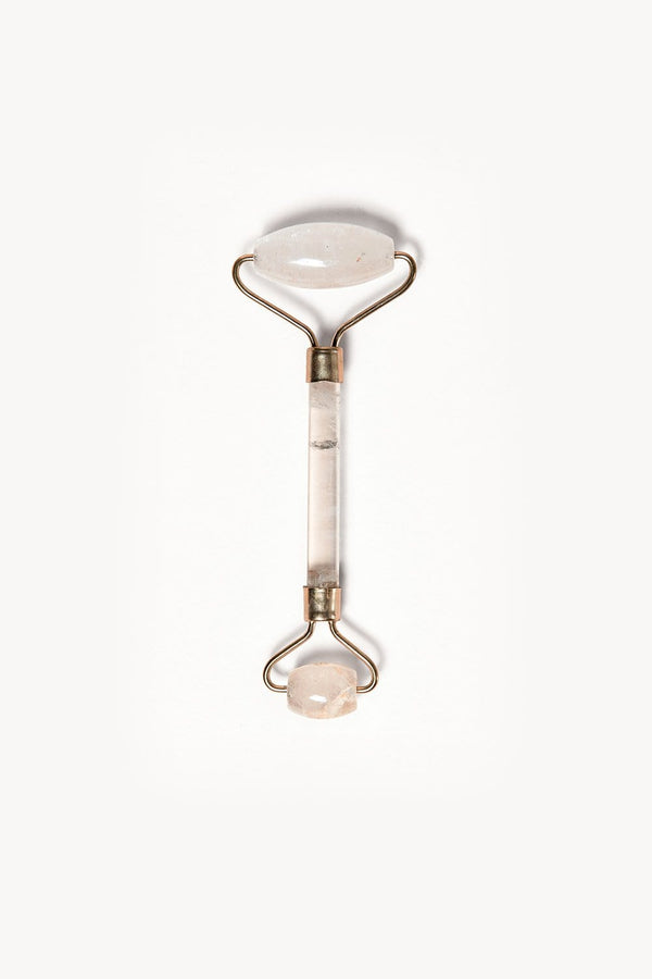 Clear Quartz Face Roller - Clear Quartz Crystal